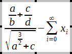 пример формулы